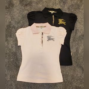 Burberry polo shirts, NWOT